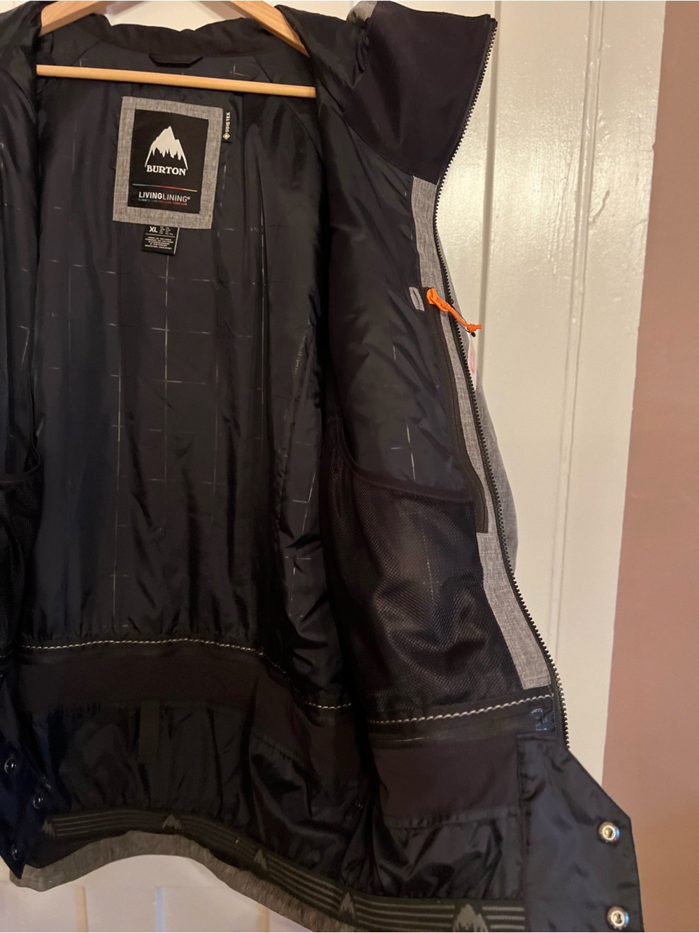 Burton Men's Gore-Tex Radial Jacket -Bog Heather XL - Picture 9 of 10